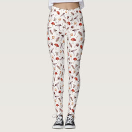 Mushroom Pattern Leggings