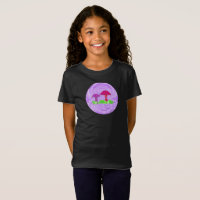 Mushroom Pflanze Design T - Shirt