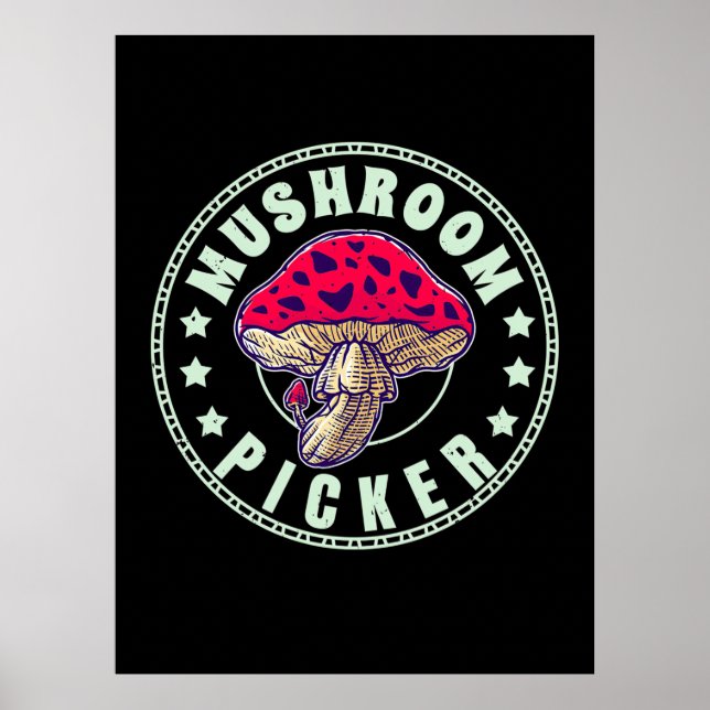 Mushroom Picker Poster (Vorne)