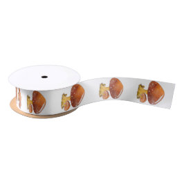 Mushroom Ribbon Satinband