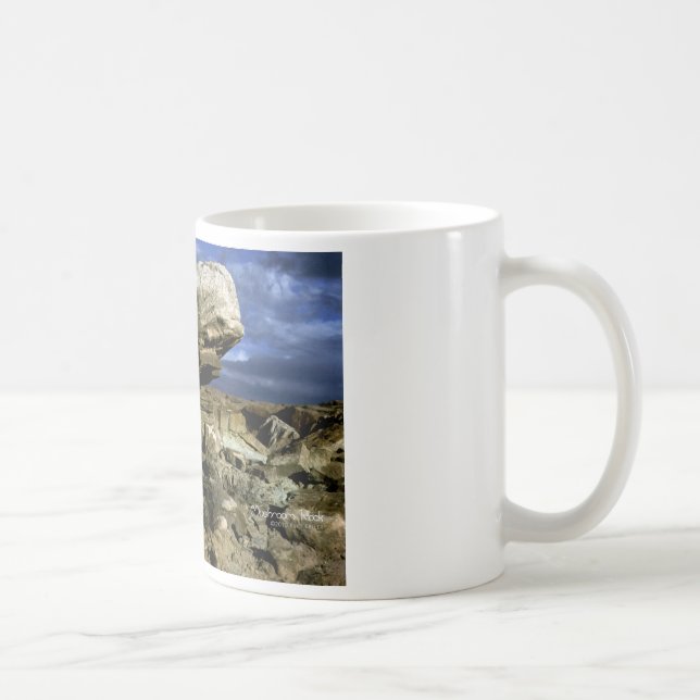 Mushroom Rock Color Foto Kaffeetasse (Rechts)