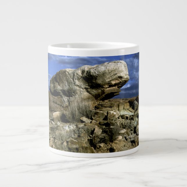 Mushroom Rock Jumbo-Tasse (Vorderseite)