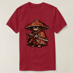 Mushroom Ronin — Lustige Pilze wandernder Samurai T-Shirt