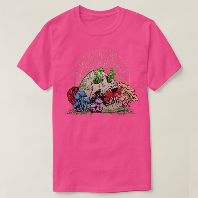 Mushroom Skull T-Shirt (Design vorne)