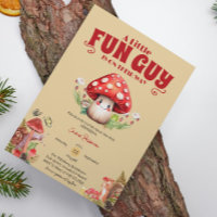Mushroom Snack Woodland Fall Babydusche Custom