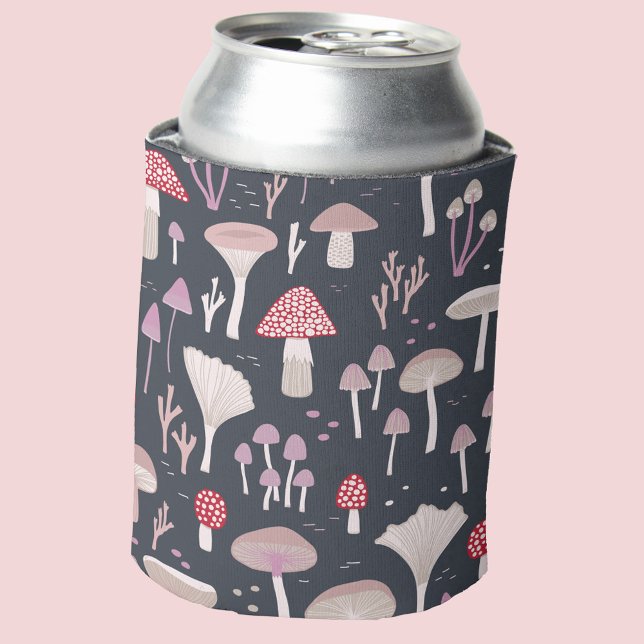 Mushroom Toadstool Fungi Dosenkühler (Mushroom toadstool and fungi can cooler)