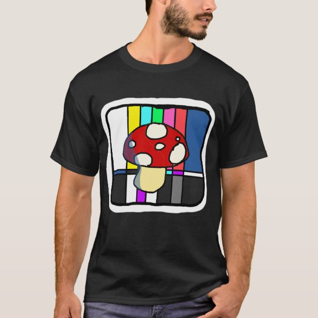 Mushroom-TV-Fehler T-Shirt (Vorderseite)