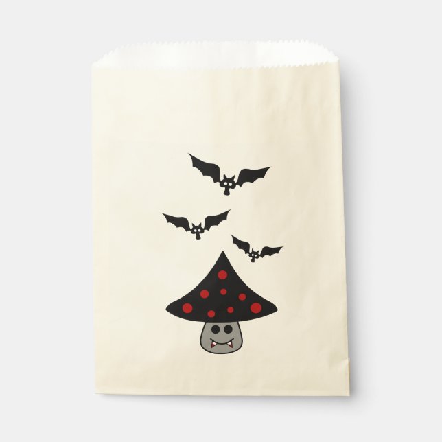Mushroom Vampire Favor Bags Geschenktütchen (Vorderseite)