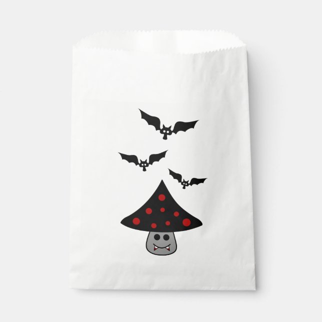 Mushroom Vampire Favor Bags Geschenktütchen (Vorderseite)