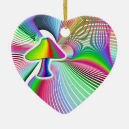 Mushroom-Vision Keramik Ornament