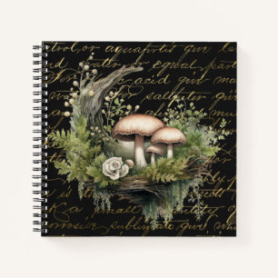 Mushroom-Wald Notizbuch
