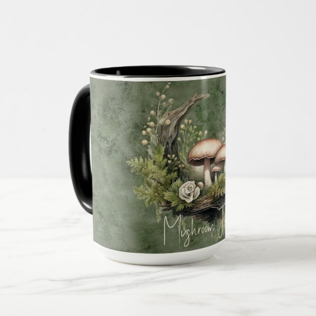 Mushroom-Wald Tasse (Vorderseite Links)