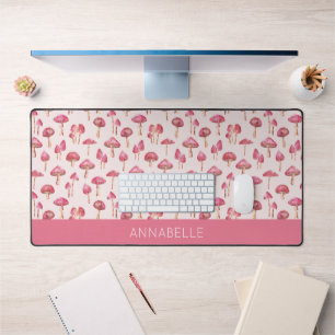 Mushroom Woodland Foods Vorname Schreibtischunterlage