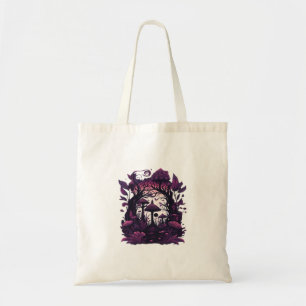 Mushroom Woods Whimsigoth Witchy Screenprint Desig Tragetasche
