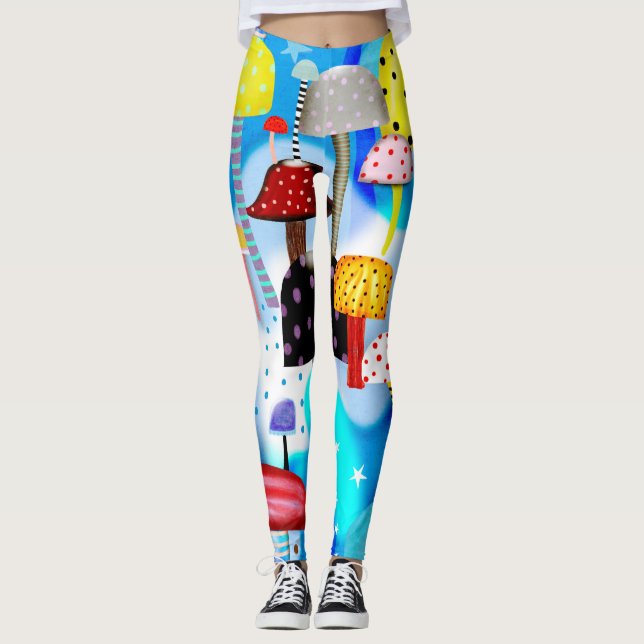 MUSHROOME LEGGINGS (Vorderseite)
