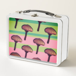 Mushrooms Art Funny Lunchbox