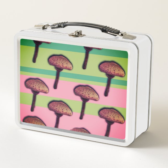Mushrooms Art Funny Lunchbox (Vorderseite)