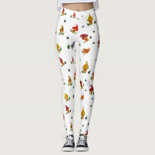 Mushrooms Custom Leggings