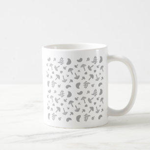 Mushrooms Grau Tasse