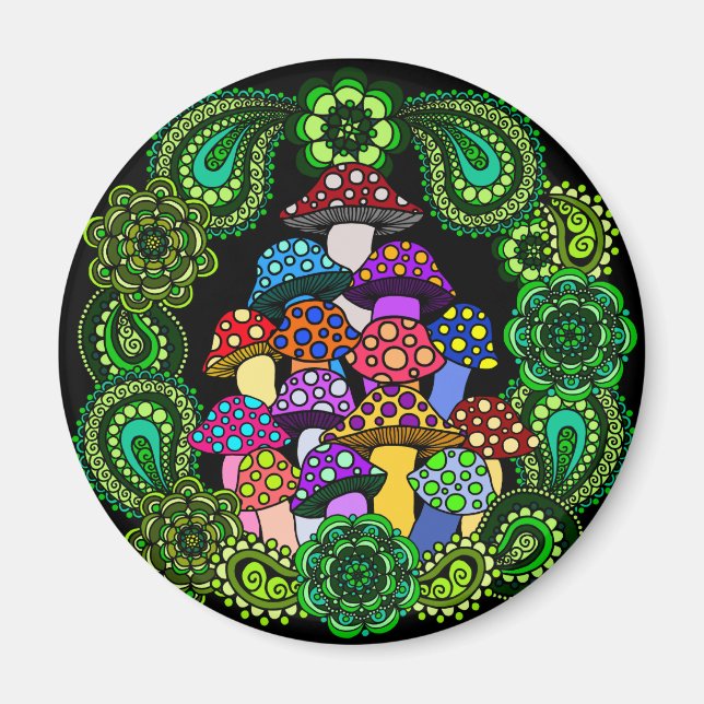 Mushrooms Magnet (Vorne)