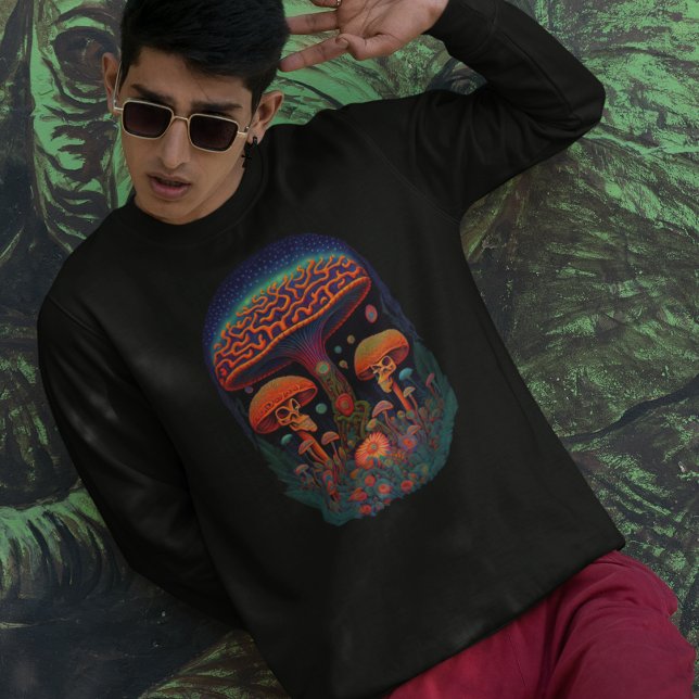 Mushrooms Shaman Sweatshirt (Von Creator hochgeladen)