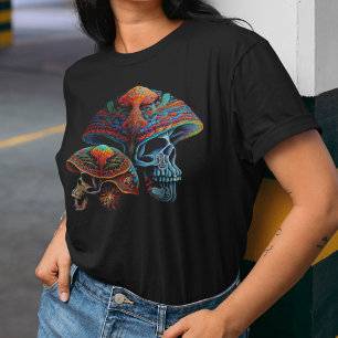 Mushrooms Skulls T - Shirt