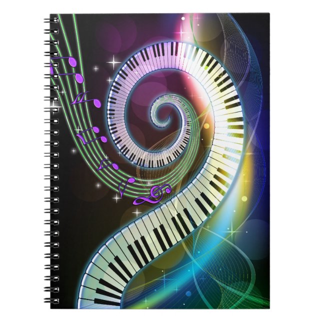 Music 1 Notebook Notizblock (Vorderseite)