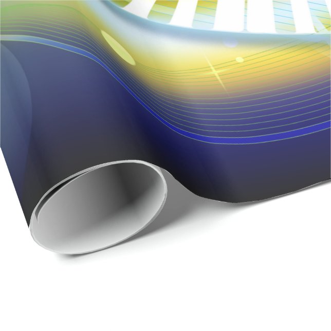 Music 1: Wrapping Paper Geschenkpapier (Rolleneckpunkt)