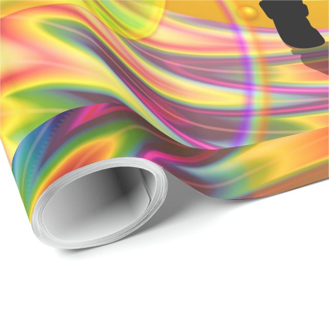 Music 32 Wrapping Paper Geschenkpapier (Rolleneckpunkt)