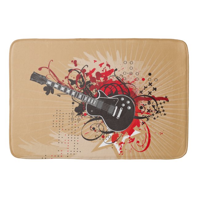 Music 9 Bath Mats Badematte (Vorderseite)