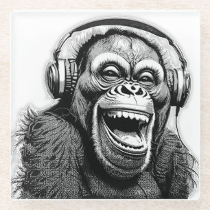 Music Ape Glasuntersetzer