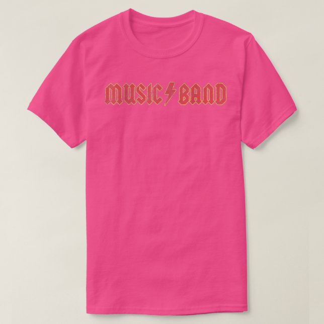 Music Band  T-Shirt (Design vorne)