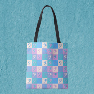 Music Bass Clef Pastel Pattern