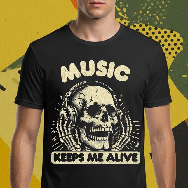 Music Behalte Me Alive T-Shirt (Von Creator hochgeladen)