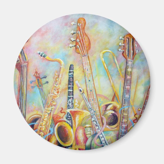 Music Bouquet Magnet (Vorne)