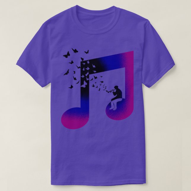 Music Bugle T-Shirt (Design vorne)