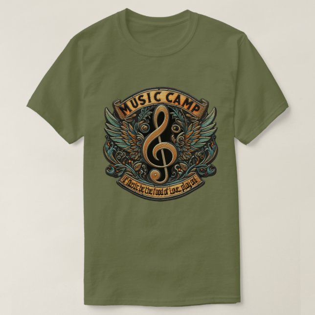 Music Camp T - Shirt (Design vorne)