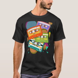 Music Cassette 80s Eighties Theme Party Retro 80s T-Shirt