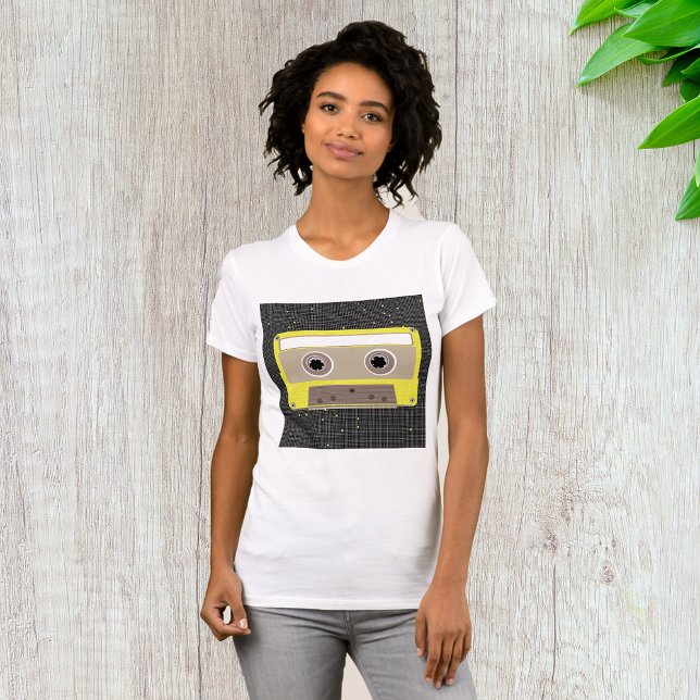 Music Cassette Womens T - Shirt (Von Creator hochgeladen)