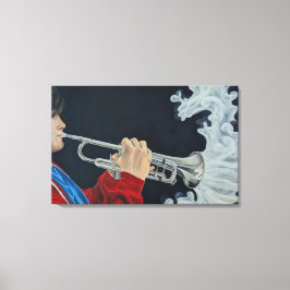 Music Challenges the Darkness Leinwanddruck