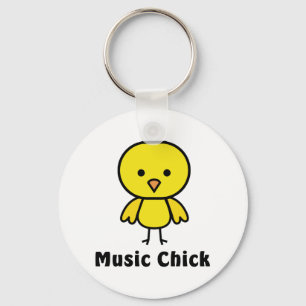 Music Chick Schlüsselanhänger