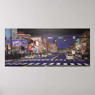 Music City Lights Poster