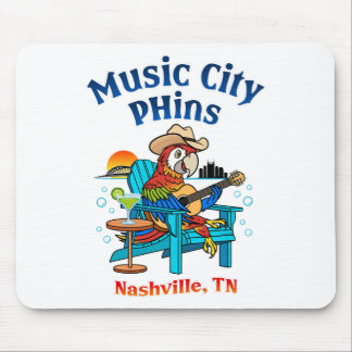 Music City Phins Mouse Pad Mousepad
