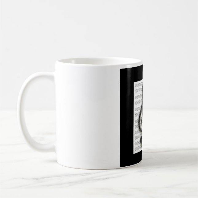 Music CLef Kaffeetasse (Links)