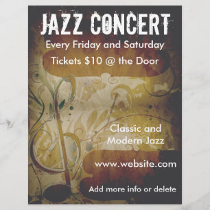 Music Concert Musiknote Flyer