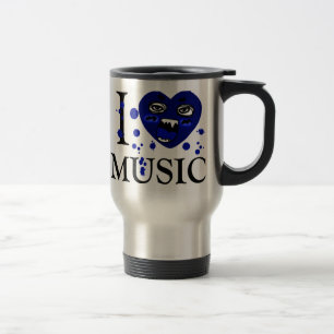 Music Crazy_ Reisebecher