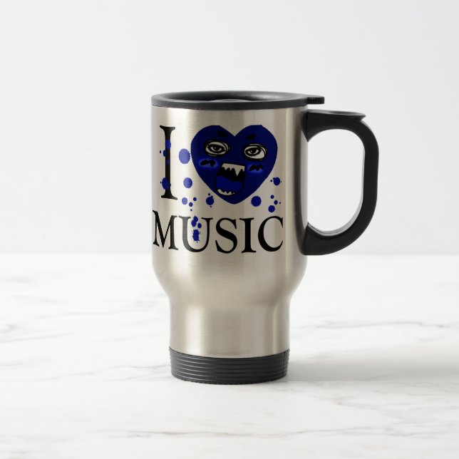 Music Crazy_ Reisebecher (Rechts)