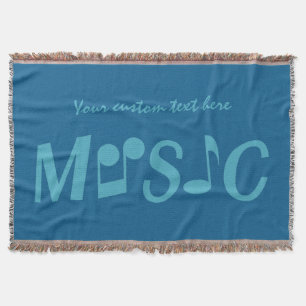 MUSIC Custom Color & Text Werfer Decke