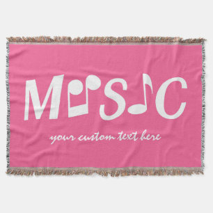 MUSIC Custom Color & Text Werfer Decke