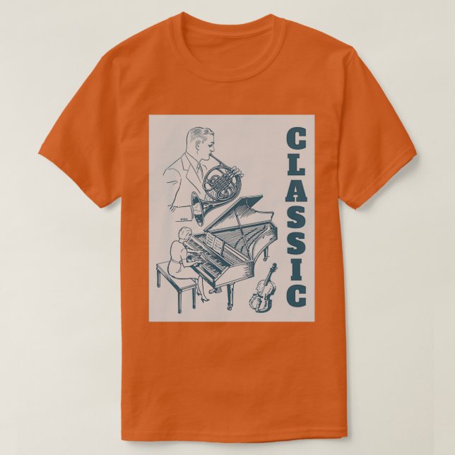 Music Custom Music T-Shirt (Design vorne)